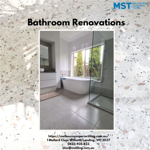 Melbourne Superior Tiling is dedicated to providing you with the best bathroom renovations in Melbourne. With years of experience, our team of experts delivers high-quality tiling and renovation services at competitive prices. Contact us today for a free quote!

https://melbournesuperiortiling.com.au/bathroom-renovations-melbourne/