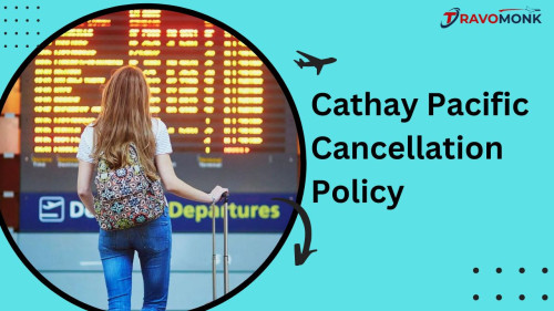 Cathay Pacific has a comprehensive cancellation policy that outlines the rules and procedures for cancelling flights and requesting refunds. The Cathay Pacific cancellation policy covers various aspects such as cancellation fees, refund eligibility, ticket validity, and applicable conditions. Passengers are encouraged to review the specific terms and conditions of their ticket or contact Cathay Pacific's customer service for detailed information regarding the cancellation policy. 

Read more:https://www.travomonk.com/cancellation-policy/cathay-pacific-cancellation-policy/