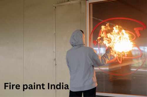 Fire paint India May