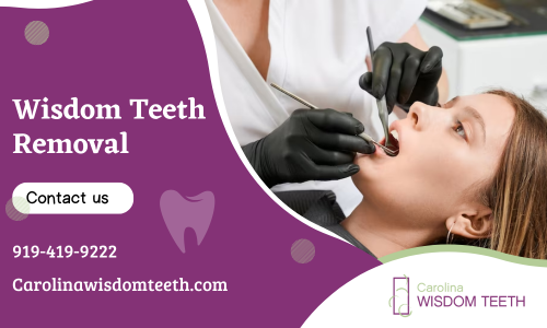 Our wisdom teeth removal process will reduce the chance you may require braces or other costly forms of orthodontic treatment. Contact us right away - 919-419-9222.