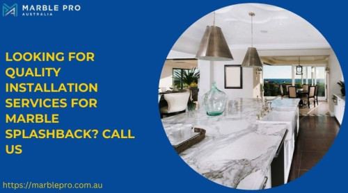 For ensuring exceptional quality installation of marble splashback in your kitchen, you have a chance of reaching Marble Pro right now. So, let our team of natural stone specialists work on your behalf to transform your place as you dream of. Contact us at 02 8099 6021 for details!
