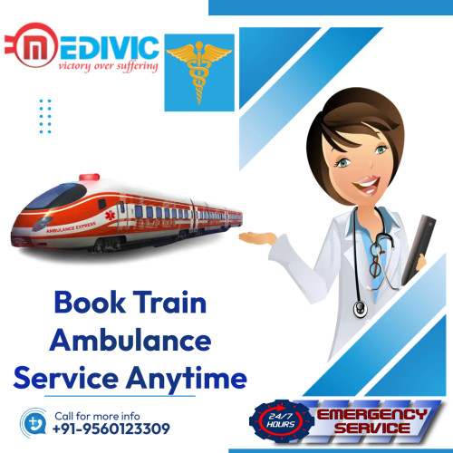Medivic Aviation Train Ambulance Service in Ranchi provides all the medical facilities to patients at the best price including a highly experienced and well-specialized medical crew. So hire us and transfer your lover to another city. 
More@ https://bit.ly/44bzEAs