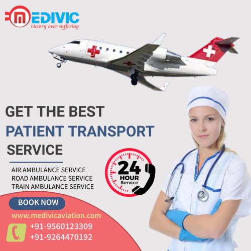 Medivic Aviation Air Ambulance Service in Varanasi is 24/7 hour available to transfer your patient to another city in India with a highly professional medical team at a real price. So book our services and transfer your patient anywhere in India.
More@ https://bit.ly/2LxHooq