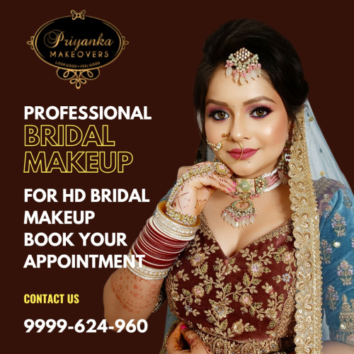 Hurry Up! Grab up to 20% Off on Bridal Makeup
For More Details
Website: https://www.priyankamakeovers.com/
Call/Whatsapp : +91 9999624940