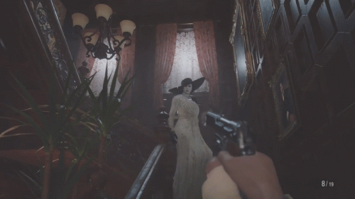 Resident-Evil-8-Village---Alcina-Dimitrescus-reaction-to-countless-Headshots.gif