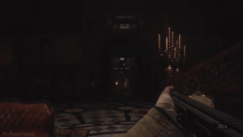 Resident-Evil-8-Village---Alcina-Dimitrescus-reaction-to-countless-Rifle-Shots.gif