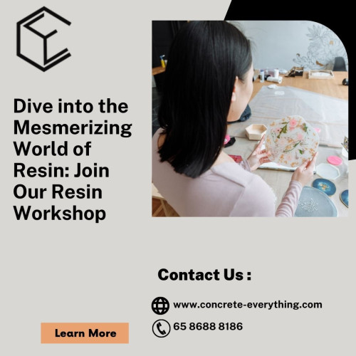 Our resin workshop offers a unique opportunity to explore the fascinating medium of resin art. Whether you're a seasoned artist or a curious beginner, our workshop is designed to cater to all skill levels.
More Details
Website: https://concrete-everything.com/pages/resin-marble-coaster-workshop
Phone: 65 8688 8186
Address: 37 Jalan Pemimpin #03-08, MAPEX, S577177
Business: hello@concrete-everything.com

#Resin workshop#Resin art#Creative expression#Artistic exploration#Resin techniques#Resin pouring#Resin pigments#Abstract art#Functional art#Art workshop#Mixed media#Artistic experimentation#Art therapy#DIY crafts#Artistic community#Resin jewelry#Artistic inspiration#Resin molds#Colorful creations#Artistic mastery