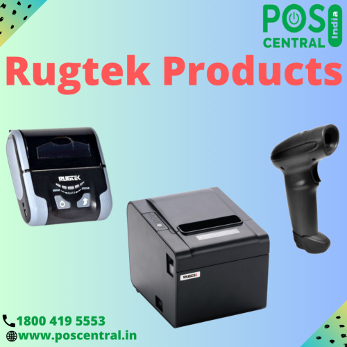 The Rugtek printer is a high-quality, reliable device designed for various printing applications. Cash drawers from Rugtek are robust and secure, providing a secure storage solution for cash and other valuables. One of the notable features of POS devices is their durability and ruggedness, making them suitable for various environments and demanding conditions. With its commitment to delivering high-quality products, it has established itself as a trusted name in the industry.  They are built to withstand the rigors of daily use in retail stores, restaurants, hospitality establishments, and other businesses. POS Central India website offers you to Buy Rugtek Barcode Scanner online at the best prices with free express delivery. For more information, go to https://www.poscentral.in/rugtek.html