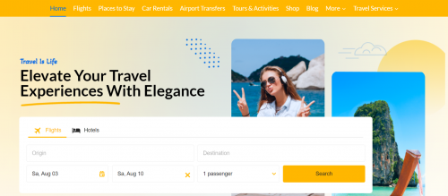 Elevate Your Travel Experiences With Elegance-Booktravelnow	Booktravelnow is a Travel Meta Search site that finds and compares the best offers and Special deals on Hotels, Flights, Car Rentals, taxis, Transfers, Tours, Bike rentals, Activities, concerts, and Theatre Tickets.