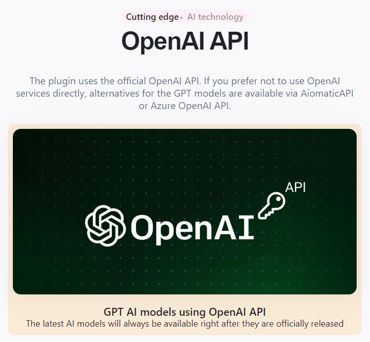 OpenAI API