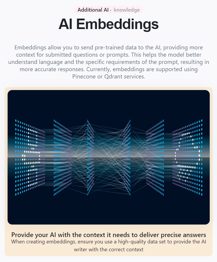 AI embeddings