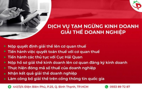 Dịch vụ tạm ngừng kinh doanh và giải thể doanh nghiệp là hai quá trình quan trọng đối với các doanh nghiệp đang gặp khó khăn hoặc không còn muốn tiếp tục hoạt động. Tạm ngừng kinh doanh là quá trình doanh nghiệp tạm dừng các hoạt động kinh doanh trong một khoảng thời gian nhất định. Trong giai đoạn này, doanh nghiệp vẫn giữ nguyên tư cách pháp nhân và có thể khôi phục hoạt động sau khi hết thời gian tạm ngừng. Để thực hiện tạm ngừng kinh doanh, doanh nghiệp cần nộp hồ sơ thông báo đến cơ quan thuế và Sở Kế hoạch và Đầu tư.
Giải thể doanh nghiệp là quá trình chấm dứt hoạt động của doanh nghiệp vĩnh viễn. Quy trình này bao gồm việc thanh toán các khoản nợ, phân chia tài sản còn lại cho các cổ đông hoặc thành viên, và hủy bỏ đăng ký kinh doanh. Để thực hiện giải thể, doanh nghiệp cần nộp đơn giải thể lên Sở Kế hoạch và Đầu tư, công bố quyết định giải thể, và hoàn tất các thủ tục liên quan. Giải thể thường được lựa chọn khi doanh nghiệp không thể tiếp tục hoạt động hoặc không còn lý do để duy trì sự tồn tại. Các dịch vụ này giúp doanh nghiệp thực hiện các thủ tục hành chính một cách hiệu quả và chính xác, giảm bớt rủi ro pháp lý và tiết kiệm thời gian.
https://ketoanphamgia.com/tam-ngung-kinh-doanh-giai-the-doanh-nghiep/
#tamngungkinhdoanhgiaithedoanhnghiep
#ketoanphamgia