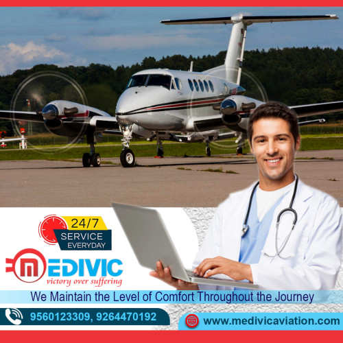 Medivic Aviation Air Ambulance Services in Delhi provide hi-tech medical equipment for patient treatment and patient survival while saving patients' life inside the flight. So call us if you need to transfer a critical patient.  
More@ https://shorturl.at/adlou