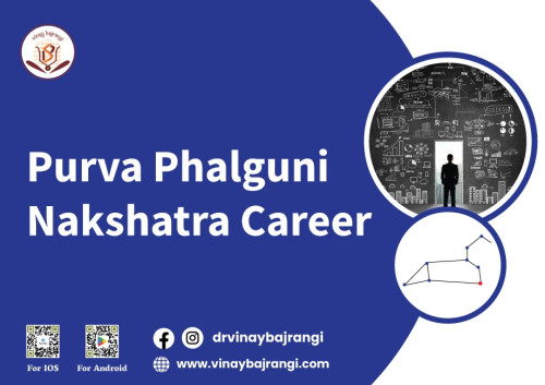 Purva Phalguni nakshatra individuals possess a charismatic and creative energy that can excel in various career paths. Purva phalguni nakshatra career natural charm and artistic abilities make them well-suited for fields like acting, fashion, modeling, or entertainment. They also thrive in leadership roles, marketing, or public relations. Their strong sense of justice and compassion can lead them to careers in law, counseling, or social work. Explore your true potential with a career aligned to your nakshatra.  If you are looking Best kundli matching content us. For more info visit: https://www.vinaybajrangi.com/nakshatras/purva-phalguni-nakshatra.php || https://www.vinaybajrangi.com/marriage-astrology/kundli-matching-horoscopes-matching-for-marriage.php