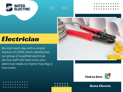 While searching for Electrician St Louis MO services, getting multiple quotes and comparing them is crucial in finding the best electrician for your needs.

Official Website: https://bates-electric.com
Google Business Site: https://bates-electric-stlouis.business.site

Address: 2006 Sierra Pkwy, Arnold, MO 63010, United States
Tel: 636-242-6334

Find Us On Google Map: http://g.page/bates-electric-stlouis

Our Profile: https://gifyu.com/bateselectric
More Images: 
https://tinyurl.com/2dofxrl6
https://tinyurl.com/2yxaw2sy
https://tinyurl.com/26dm4x5o
https://tinyurl.com/24b2jt45