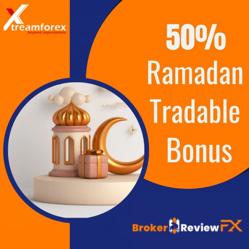 Xtreamforex offers a 50% Ramadan tradable bonus for new traders. This offer is valid for all traders who have never made a deposit before. Trade with this Rescue Bonus, which supports margin and can be traded like your own money, to reduce your risk in live trading and start trading with more flexibility.