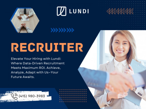 Choosing the right recruiter can significantly impact your hiring success. By understanding your needs, researching potential agencies, evaluating their expertise and recruitment process, prioritizing transparency and communication, and considering both cost and value, you can find an agency that will help you attract top talent and build a strong team for your company's success.

Official Website : https://www.hellolundi.com/

Click here for more Information: https://www.hellolundi.com/us/ca-san-francisco-bay-area

Lundi | Staffing & Recruiting Agencies for Global Talent
Address: 548 Market St, San Francisco, CA 94104, United States
Phone: +14159803983

Find us on Google Maps: https://maps.app.goo.gl/cGcsq3nzrDpyn2QM6

Our Profile: https://gifyu.com/hellolundi

More Images:
https://rcut.in/3r79u9h8
https://rcut.in/30U4lnIZ
https://rcut.in/OhidzV8j
https://rcut.in/An0zDeH8