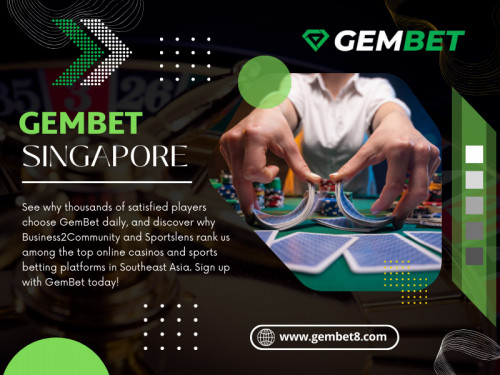 GemBet Singapore stands out as a beacon of excitement, offering players an unparalleled gaming experience filled with thrills, rewards, and endless opportunities. 

Official Website: https://www.gembet8.com

Our Profile: https://gifyu.com/gembet8

More Images: http://gg.gg/19tzvp
http://gg.gg/19tzvs
http://gg.gg/19tzvq
http://gg.gg/19tzvr