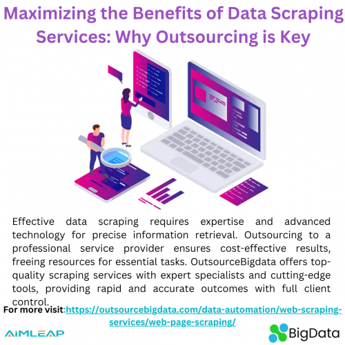 Maximizing the Benefits of Data Scraping Services,Why Outsourcing is Key