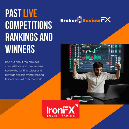 Find out about the previous competitions and their winners. Review the ranking tables and rewards chosen by professional traders from all over the world.