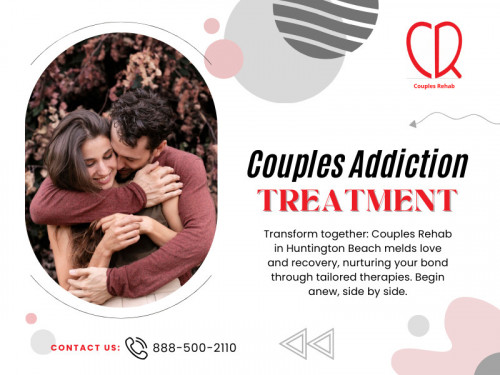 The comprehensive Couples addiction treatment programs cater to the unique needs of couples, while also focusing on rebuilding trust and intimacy. If you and your partner are struggling with addiction, exploring couples rehab can be a transformative step towards a healthier, sober, and more fulfilling life together.

Official Website : https://couplesrehab.com/

Couples Rehab
Address: 17011 Beach Blvd Suite 900 PMD#691, Huntington Beach, CA 92647, United States
Phone: +18885002110

Find us on Google Maps: https://maps.app.goo.gl/e59FHtBzjwWCuKrZ6

Our Profile: https://gifyu.com/couplesrehab

More Images:
https://rcut.in/w8xZBCfz
https://rcut.in/F0BBsROw
https://rcut.in/AdZykHpR
https://rcut.in/WemssGcz