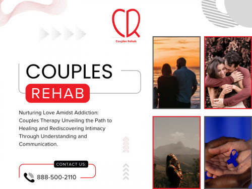 Once you've identified your needs, it's time to explore the different couples rehab programs available. Begin by looking online, reading what other people say, and asking friends or family for advice on where to find good information. 

Official Website : https://couplesrehab.com/

Couples Rehab
Address: 17011 Beach Blvd Suite 900 PMD#691, Huntington Beach, CA 92647, United States
Phone: +18885002110

Find us on Google Maps: https://maps.app.goo.gl/e59FHtBzjwWCuKrZ6

Our Profile: https://gifyu.com/couplesrehab

More Images:
https://rcut.in/YHjeWqtm
https://rcut.in/w8xZBCfz
https://rcut.in/F0BBsROw
https://rcut.in/WemssGcz