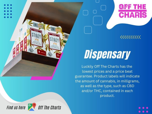 If you are looking for Dispensary near me in Palm Springs that can cater to your cannabis needs, look no further than Off The Charts. With our exceptional range of products and commitment to customer satisfaction, we are the ideal destination for all weed enthusiasts.

Official Website: https://www.offthechartsshop.com

Clik here for more information: https://www.offthechartsshop.com/locations/marijuana-dispensary-palm-springs-ca

OTC Palm Springs
Address: 1508 S Palm Canyon Dr, Palm Springs, CA 92264, United States
Phone: +17606997402

Find Us On Google Maps: http://goo.gl/maps/BWmowJxCqa7k6gsz8

Google Business Site: https://offthecharts-palm-springs.business.site/

Our Album: https://gifyu.com/album/CTI

More Images:
https://rcut.in/ekFwHCXa
https://rcut.in/MpyEwgoM
https://rcut.in/CxBSqqcz
https://rcut.in/YHQUaKmt