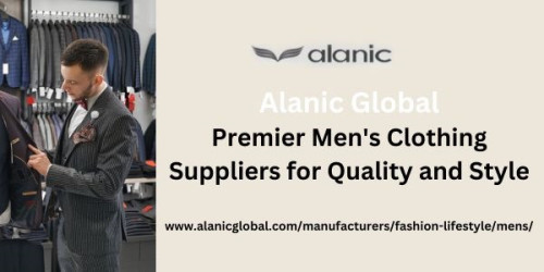 Discover a wide range of premium men's clothing from Alanic Global, the leading supplier renowned for its exceptional quality, trendy designs, and unmatched style. Elevate your wardrobe with our fashion-forward collections.
https://www.alanicglobal.com/manufacturers/fashion-lifestyle/mens/