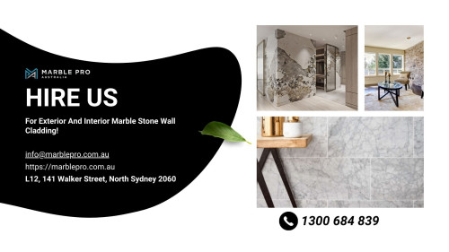 Transform your home or business space with protective, durable and exquisite marble stone wall cladding within budget! Marble Pro has helped hundreds of property owners increase their property value with exterior and interior wall cladding with natural stone. Apart from marble, you can also rely on us for granite, travertine, limestone and other natural stone wall cladding.