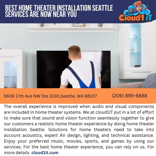 Best Home Theater Installation Seattle Services Are Now Near You