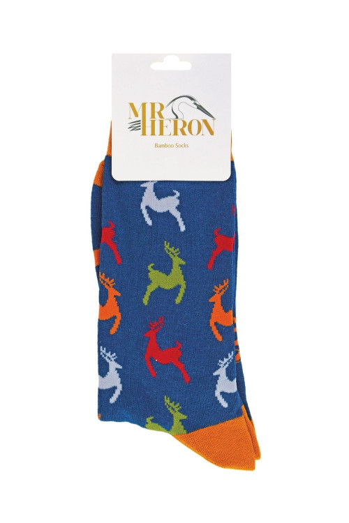 MH234 Leaping Deer (Navy)