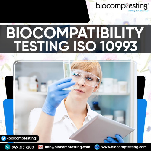 Biocomptesting's biocompatibility testing services are conducted per the ISO 10993 standard, the international standard for the biological evaluation of medical devices. This standard provides a framework for assessing the potential physical risks of medical devices, and it is used by regulatory agencies worldwide.

https://www.biocomptesting.com/find-out-what-biocompatibility-iso-10993-tests-your-device-needs/