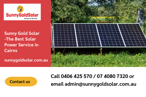 Sunny Gold Solar -The Best Solar Power Service in Cairns - Gifyu