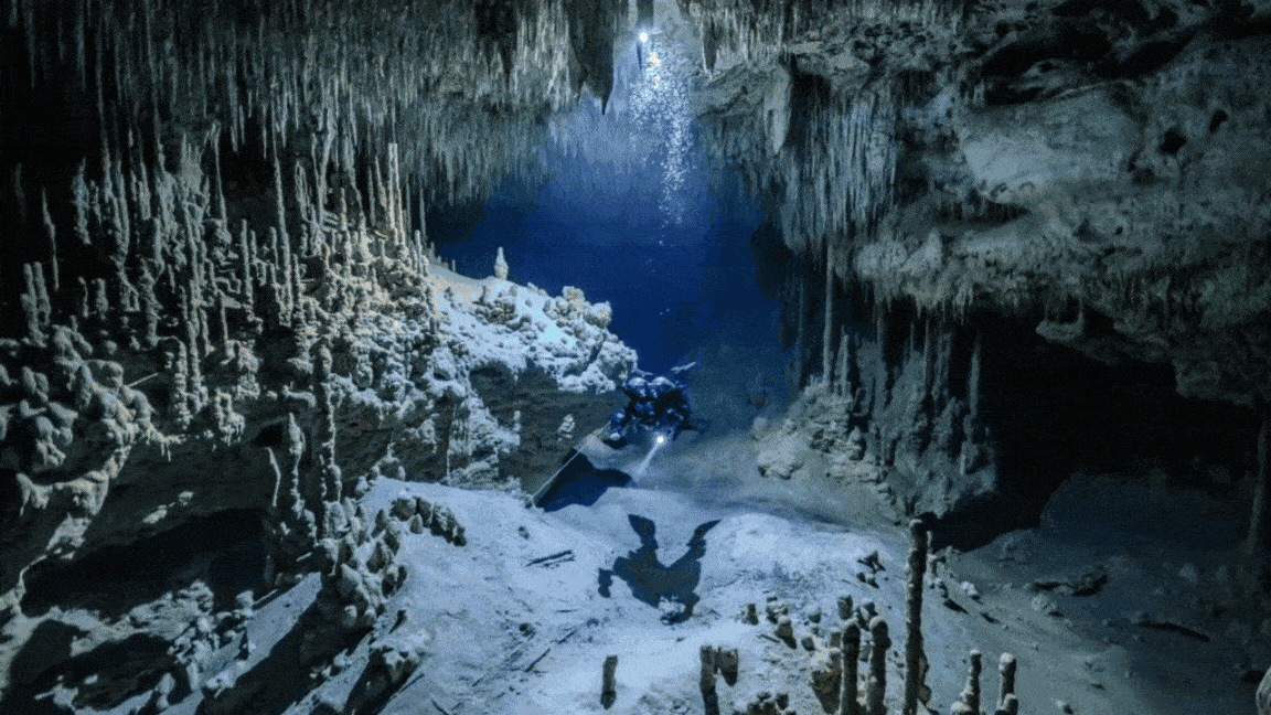 Centuries Old Cave System Aktun Chen Natural Park 