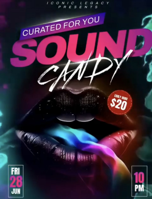Iconic Legacy is organizing ICONIC LEGACY ENTERTAINMENT PRESENTS: SOUND CANDY event by Iconic Legacy on 2024–06–28 10 PM in Canada, we are selling the tickets for ICONIC LEGACY ENTERTAINMENT PRESENTS: SOUND CANDY. https://www.ticketgateway.com/event/view/iconic-legacy-entertainment-presents--sound-candy