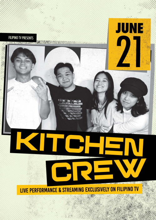 Filipino TV (FTV) is organizing Kitchen Crew Live @ Filipino TV event by Filipino TV (FTV) on 2024–06–21 08 PM in Canada, we are selling the tickets for Kitchen Crew Live @ Filipino TV. https://www.ticketgateway.com/event/view/kitchen-crew-live
