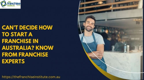 Are you planning to expand your local café but have no idea about how to start a franchise in Australia? Well, having a franchise professional by your side can be helpful. Franchising is all about allowing other cafés to run under your café brand and offer your services. Well, our team at The Franchise Institute can be the one you’re looking for. We come with years of skills and expertise in franchising cafés nationwide. Give a visit to our official website for more information: https://thefranchiseinstitute.com.au/.