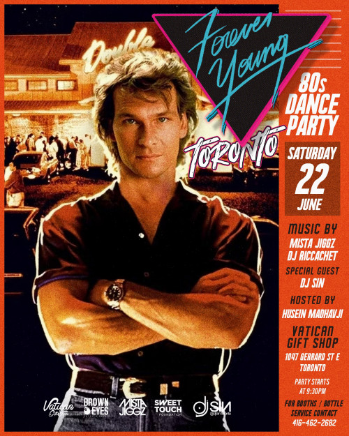 Brown Eyes Ent is organizing Forever Young - 80s Dance Party - Summer Kick-Off Edition event by Brown Eyes Ent on 2024–06–22 09:30 PM in Canada, we are selling the tickets for Forever Young - 80s Dance Party - Summer Kick-Off Edition. https://www.ticketgateway.com/event/view/forever-young---80-dance-party---summer-kick-off-edition