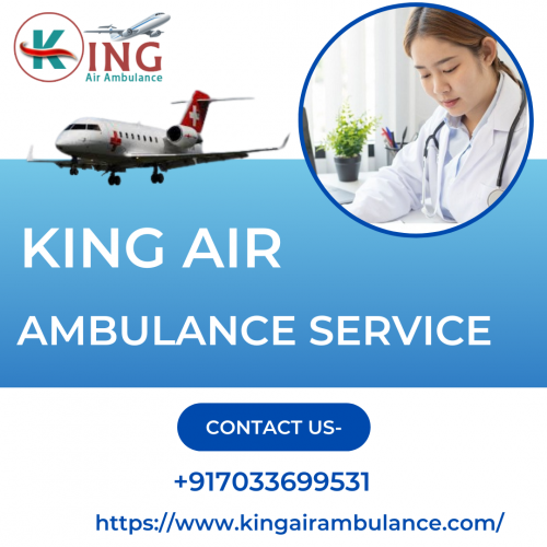 King Air Ambulance Service in Kolkata is widely recognized as the most dependable method of transportation for patients, providing a transfer through air ambulances equipped with state-of-the-art medical equipment.
Contact us- +917033699531
Web@- https://tinyurl.com/48hf8crb