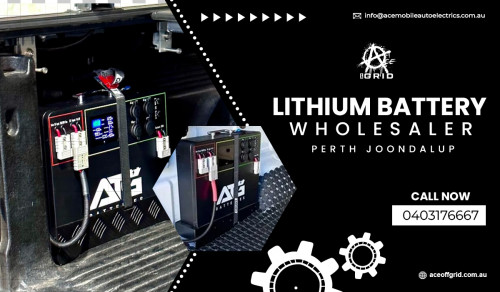 The Lithium battery wholesaler in Joondalup provides the best set of batteries that are long-lasting with more life and provide more energy compared to the conventional lead acid batteries.
Know more details visit : https://aceoffgrid.com.au/