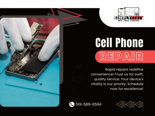 Before entrusting your valuable device to any repair service, it's essential to do thorough research. Look for reputable Cell Phone Repair shops. You can ask your friends, family, or co-workers for a referral. Additionally, check online reviews and ratings to gauge the quality of service provided by different repair shops.

Official Website : https://www.simplyfixit.ca

Click here for more information: https://www.simplyfixit.ca/waterloo

SimplyFixIT - Phone & Laptop - Kitchener - Waterloo
Address: 75 King St S, Waterloo, ON N2J 1P2, Canada
Phone: +15195896584

Find us on Google Maps: https://maps.app.goo.gl/BBFiMGxusJui9zLu7

Our Profile: https://gifyu.com/simplyfixit

More Images:
https://rcut.in/9a9tq1hB
https://rcut.in/RX9QeuO2
https://rcut.in/LkTWAKtJ
