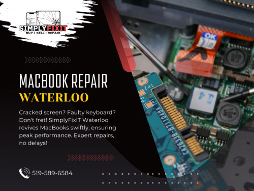 The first factor that affects the cost of MacBook Repair Waterloo Ontario is the model of your device. Apple has released various versions of the iPad over the years, each with its unique design and specifications. Newer models often feature more advanced technology and may require specialized parts for repair, which can drive up the cost compared to older models.

Official Website : https://www.simplyfixit.ca

Click here for more information: https://www.simplyfixit.ca/waterloo

SimplyFixIT - Phone & Laptop - Kitchener - Waterloo
Address: 75 King St S, Waterloo, ON N2J 1P2, Canada
Phone: +15195896584

Find us on Google Maps: https://maps.app.goo.gl/BBFiMGxusJui9zLu7

Our Profile: https://gifyu.com/simplyfixit

More Images:
https://rcut.in/vDZKvEzq
https://rcut.in/t4Y14Xlp
https://rcut.in/TSiXtccn