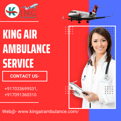 King Air Ambulance Service in Raipur provides excellent medical attention to patients during transportation. We offer comprehensive and advanced medical systems to patients during transportation at the most affordable rate possible.
Contact us- +917033699531
Web@- https://tinyurl.com/58t3h7pf