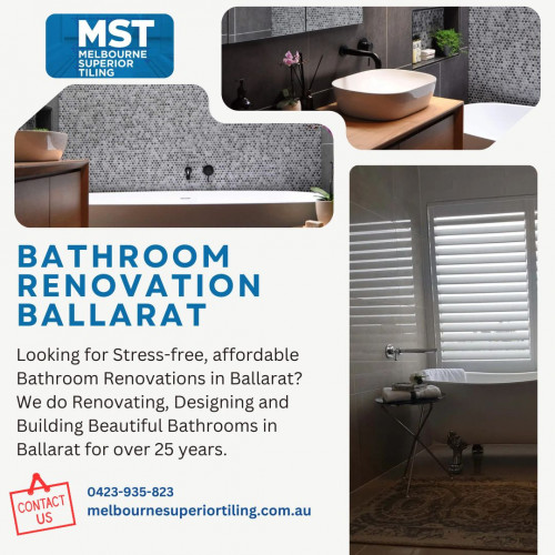Bathroom Renovation Ballarat