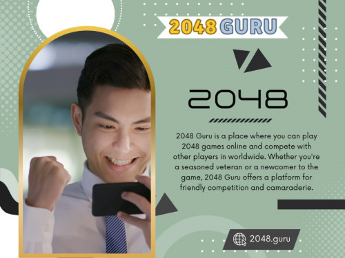 Another critical aspect of mastering 2048 is efficiency. Players can play 2048 and maximize their score to reach higher tile values more quickly by minimizing the number of moves required to achieve each merge. It often involves planning several moves and anticipating how each action will affect the overall board layout.

Official Website: https://2048.guru/

Our Profile: https://gifyu.com/2048guru

More Photos:

https://tinyurl.com/28etbfde
https://tinyurl.com/2544nm4a
https://tinyurl.com/23f8tpg8
https://tinyurl.com/5bns3rsa