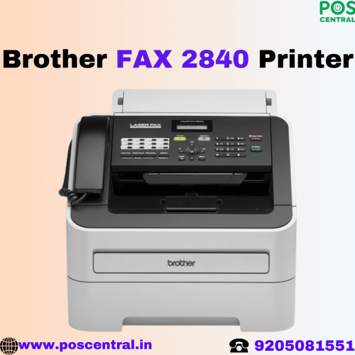 The Brother Laser Fax 2840 is your reliable partner for faxing, scanning, and printing needs. Its automatic document feeder handles up to 20 pages, while the speed dial stores 200 stations for quick access. With ITU-T Super Group 3 fax compatibility, enjoy fast transmissions. The modem speed of 33,600 bps ensures efficient communication. High-resolution scanning and printing ensure clear documents. Convenient features like one-touch dialing, groups, and broadcasting streamline operations. Trust Brother Laser Fax 2840 for your office tasks, available at POS Central India. Visit for more https://www.poscentral.in/brother-fax-2840-high-quality-multi-page-fax-scanner-with-pc-connectivity.html