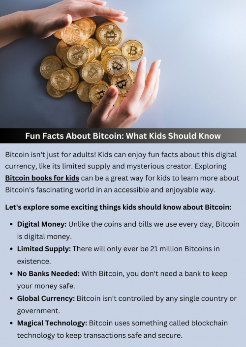 Bitcoin is like digital money you can use on the internet. It's special because no one owns it, like a game that everyone plays. It's stored in a digital wallet on computers or phones. People can buy things or trade Bitcoin. But remember, it's important to be careful and understand it well before using it. To know more visit here https://inflationeducation.net/product/the-beautiful-bitcoin-book/