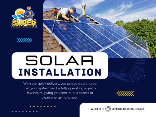 By choosing our solar installation Sacramento, you are making a smart investment in your future. With our affordable pricing, expertise, customized solutions, reliable products, seamless installation process, and exceptional customer service, we are the perfect partner to help you power up your savings and transition to clean, renewable solar energy. 

Official Website: https://supersolarinstallers.com

Contact: Super Solar Installers
Address: 8880 Cal Center Dr #400, Sacramento, CA 95826, United States
Phone: +12792265343

Find Us On Google Map: https://maps.app.goo.gl/M53eYY512ThCA8A37

Our Profile: https://gifyu.com/supersolarinstal

More Images: http://gg.gg/19ytoc
http://gg.gg/19ytod
http://gg.gg/19ytoa
http://gg.gg/19ytob