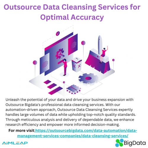 Outsource Data Cleansing Services for Optimal Accuracy .
