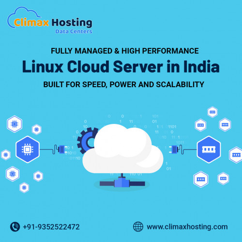 Experience the best of Linux Cloud Server hosting in India. Our cutting-edge infrastructure guarantees speed, scalability, and security for your websites and applications. Customize your digital environment to match your unique needs, all with the support of local experts. With high-performance hosting, you'll have everything you need to succeed online. Don't miss out on the opportunity to benefit from a reliable, flexible, and secure hosting solution designed to help you thrive in the digital realm.